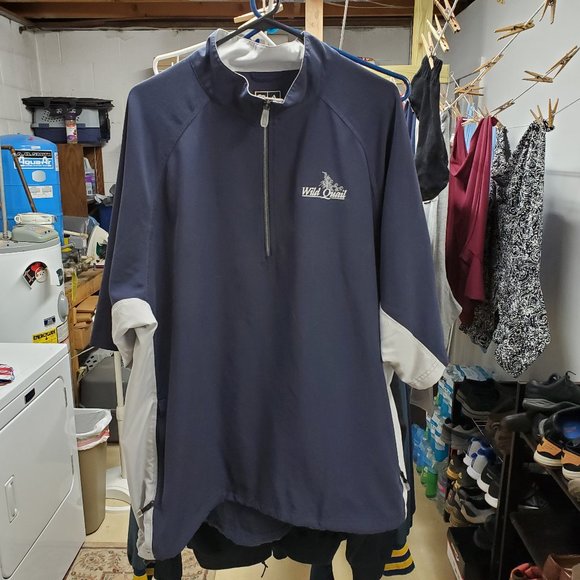 adidas short sleeve golf jacket